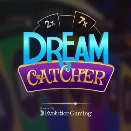 Official Live Dealer logo: Dream Catcher by Evolution at Volt Casino