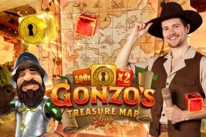 Gonzo's Treasure Map by Evolution, showcased at voltslot-be.com – game logo